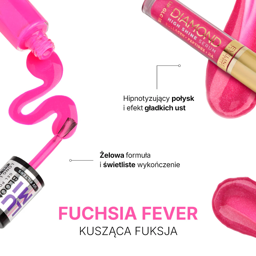 Zestaw Lips & Nails combo Fuchsia Fever - Image 2