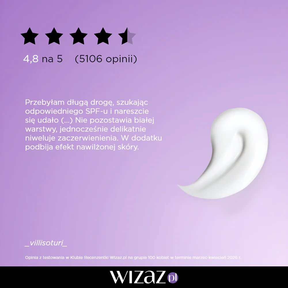 Lekki krem nawilżajaco-ochronny SPF 50 PA++++ - Image 8