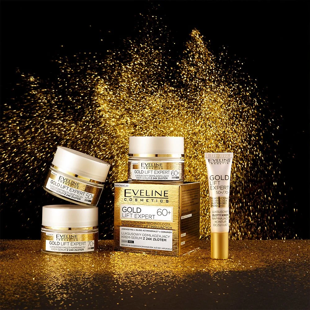 Luksusowy multi-naprawczy krem-serum z 24k złotem 70+ - Image 7