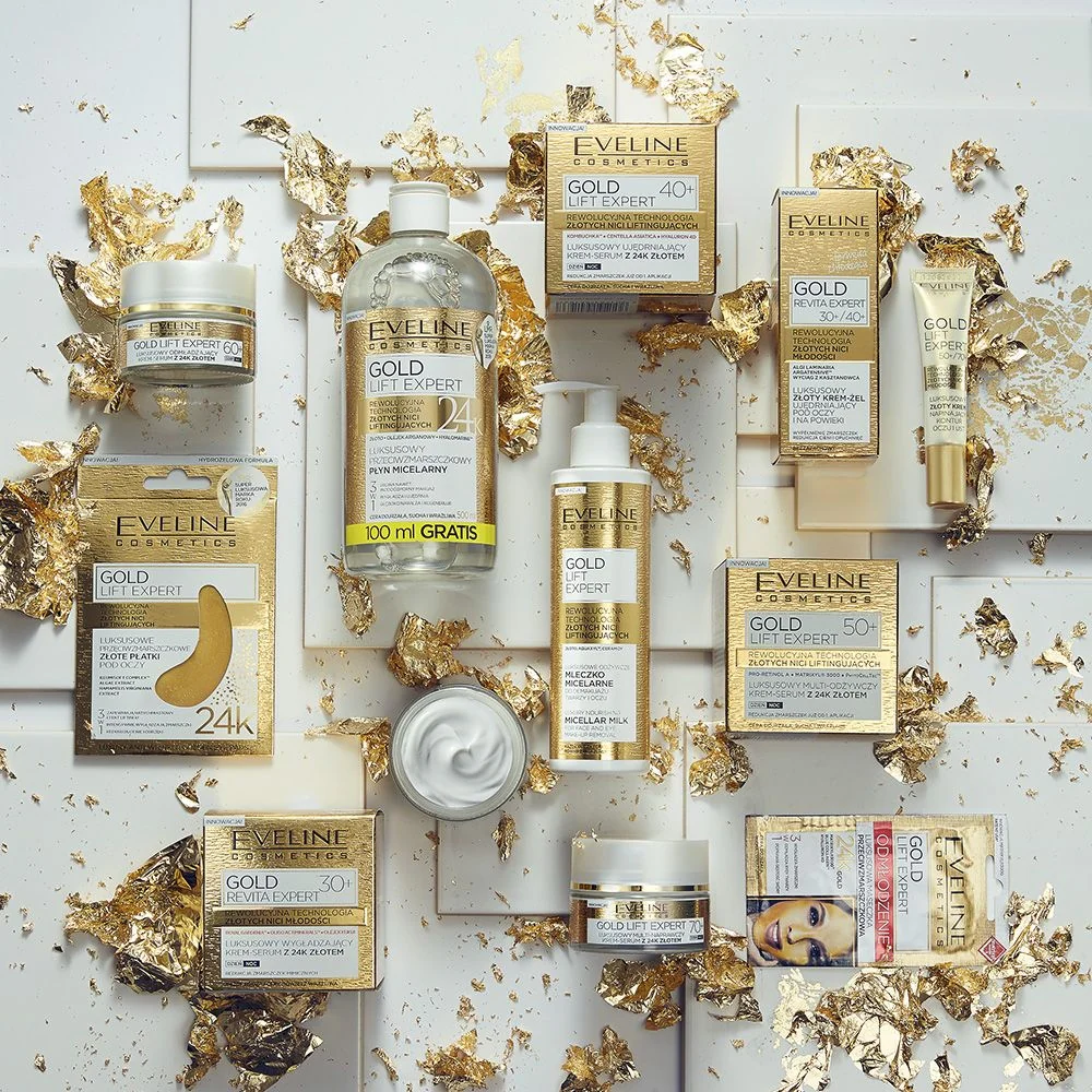 Luksusowy multi-naprawczy krem-serum z 24k złotem 70+ - Image 8