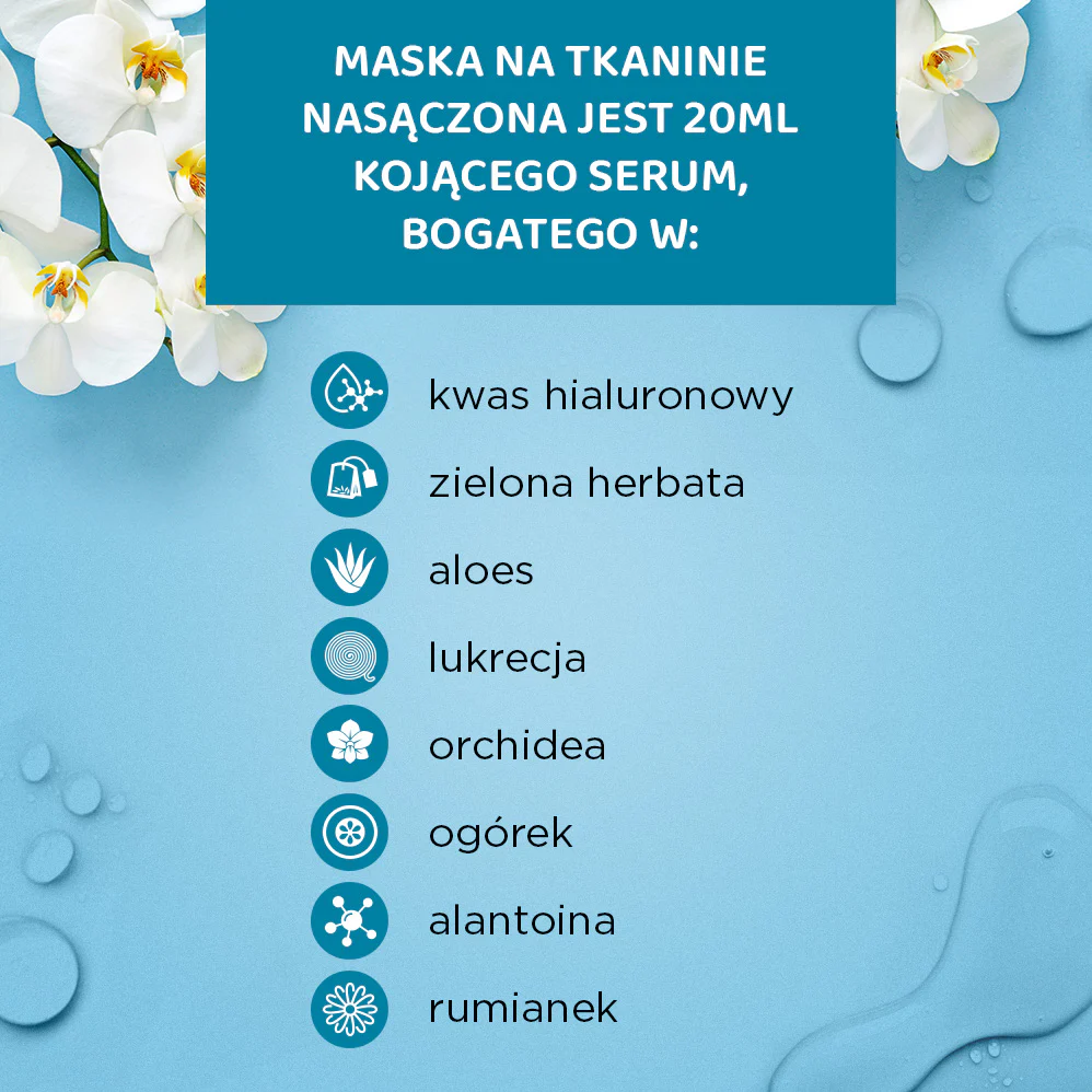 Ultranawilżająca maska z kwasem hialuronowym 8w1 - Image 3
