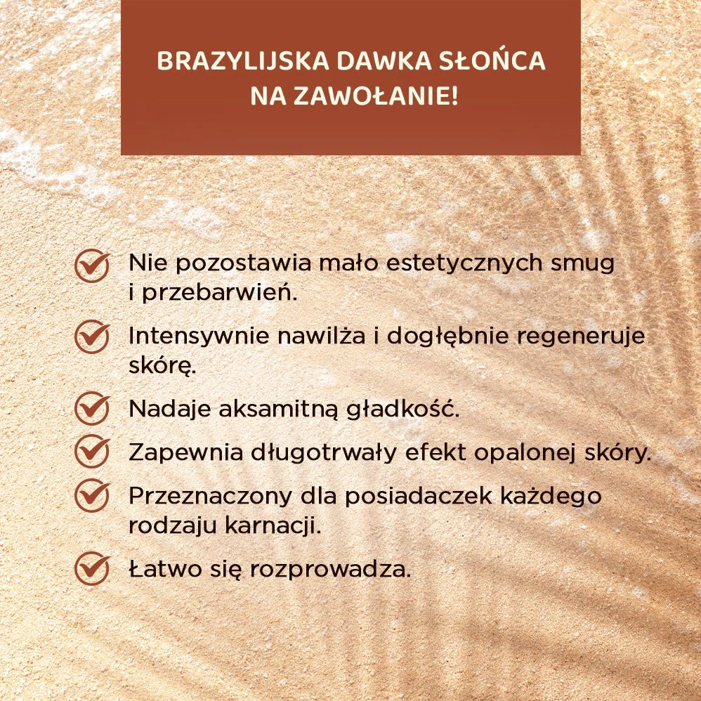 Nawilżający balsam brązujący do ciała 5w1 - Image 3