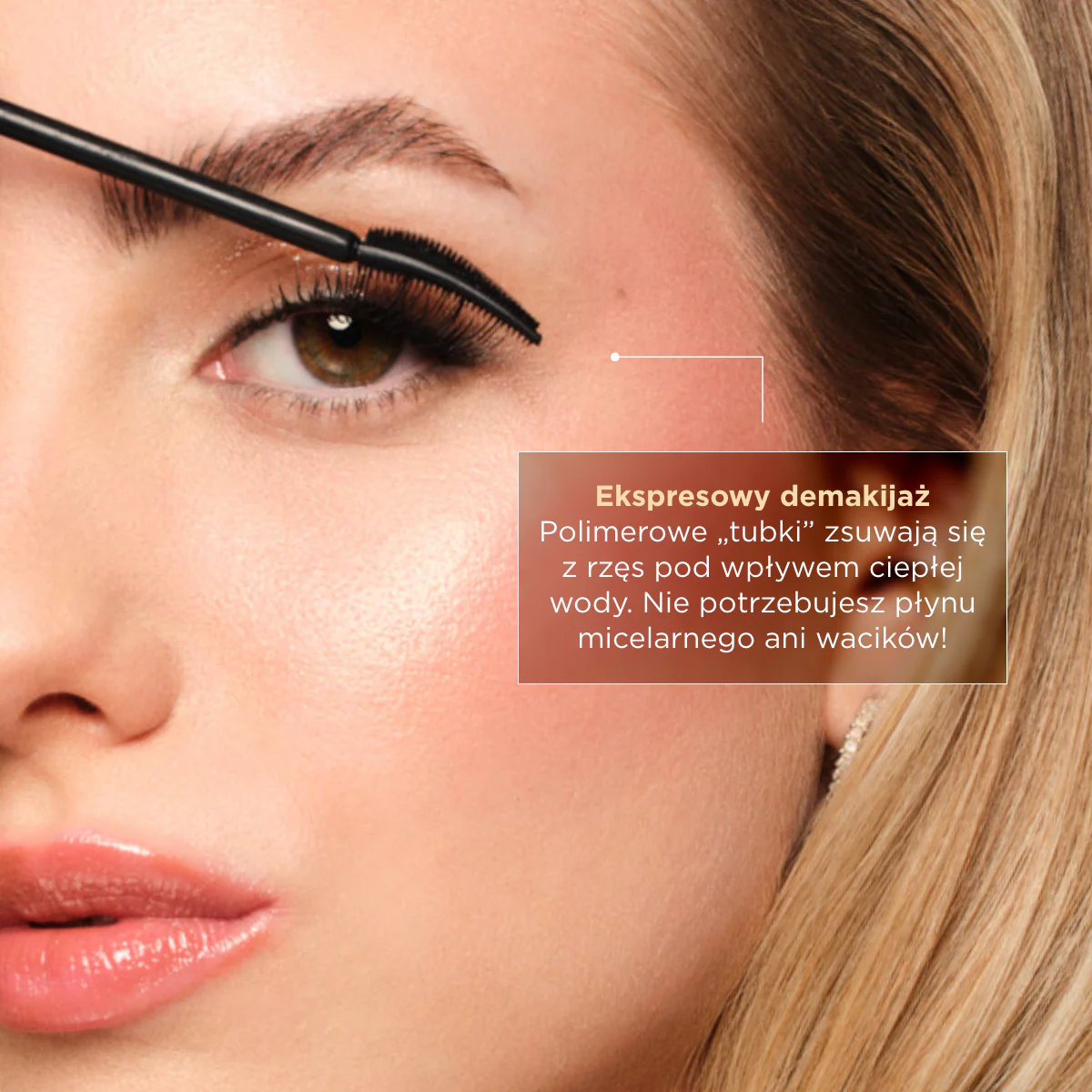 Tusz do rzęs, zmywalny ciepłą wodą Termotubing Lash Lift - Image 4